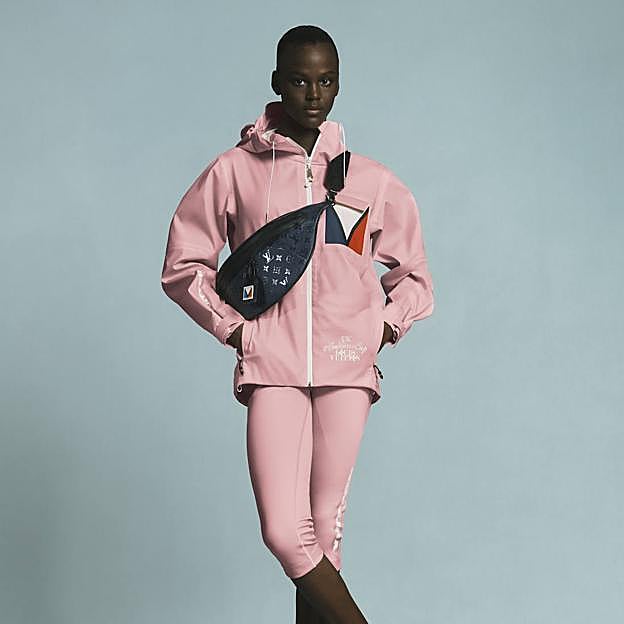 Imagen principal - Imágenes de la colección femenina creada para la 37º Louis Vuitton America's Cup.