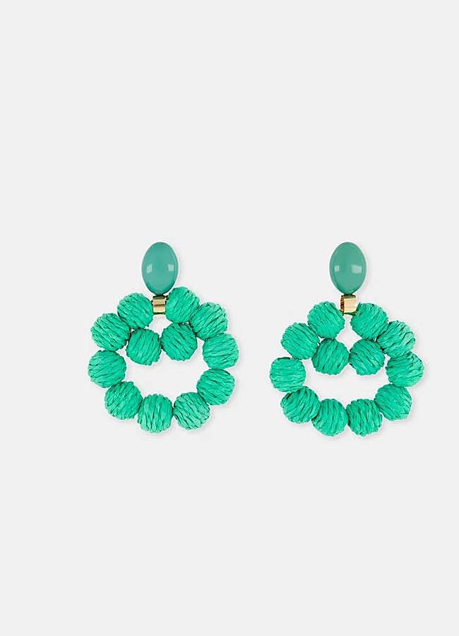 Imagen - Pendientes de papel hechos con cuentas