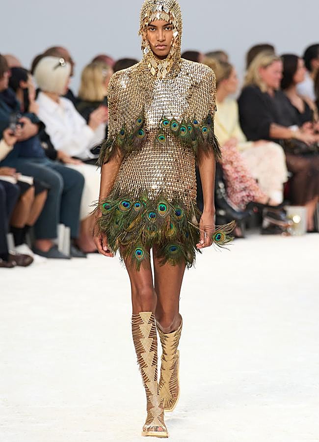 Imagen - Desfile Rabanne SS24. Foto: Launchmetrics Spotlight.