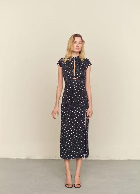 Imagen - Vestido estampado con lunares de Mango (200 euros)