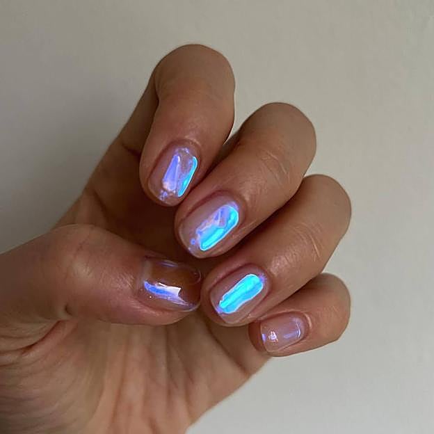 Aurora nails: la manicura viral más especial que obsesiona a Instagram
