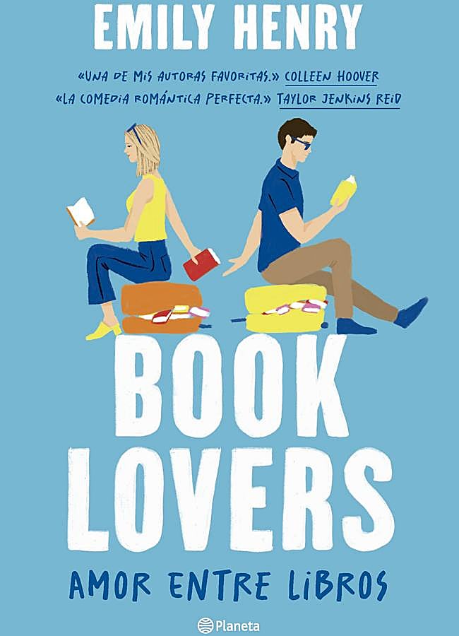 Imagen - Portada de Book Lovers. Amor entre libros de Emily Henry. / Planera