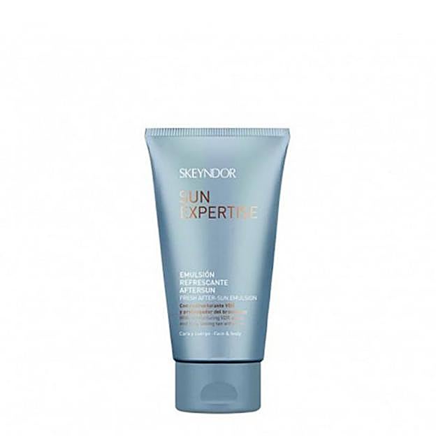 Sun Expertise Emulsión refrescante Aftersun de Skeyndor. Precio: 19,33 euros