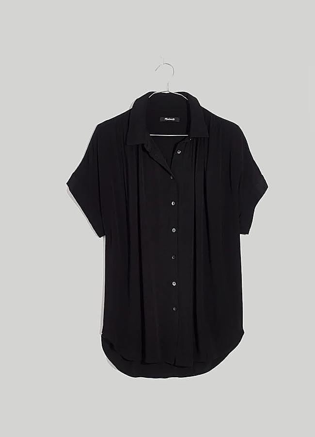 Imagen - Madewell camisa de manga corta de lino, 53 euros.