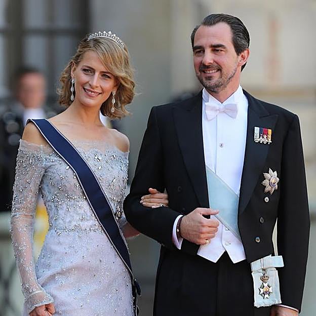Tatiana y Nicolás de Grecia, en una imagen antes de su divorcio. 