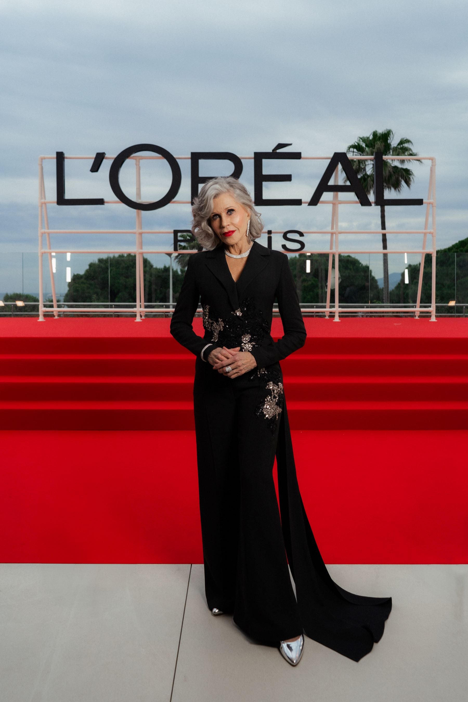 Imagen - Jane Fonda en Cannes con L'Oréal Paris, firma de la que es portavoz.