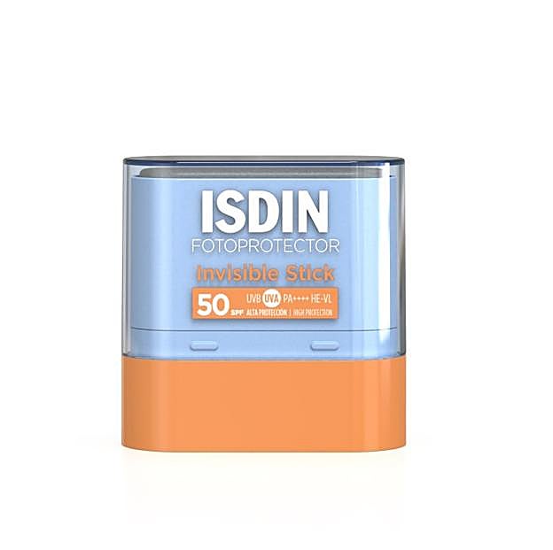El Fotoprotector Invisible Stick de Isdin.