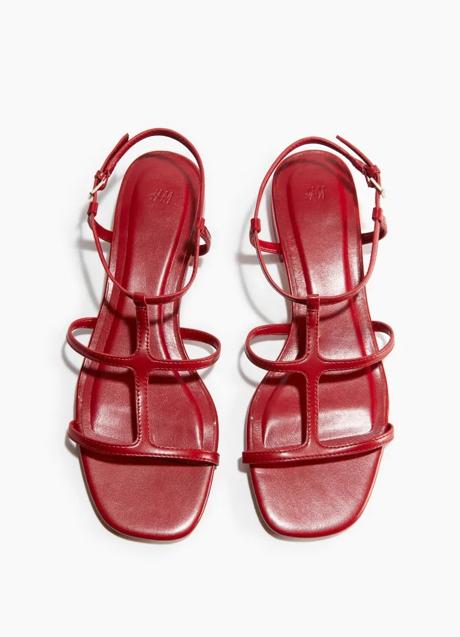 Imagen - Sandalias rojas de H&M (25,99 euros)