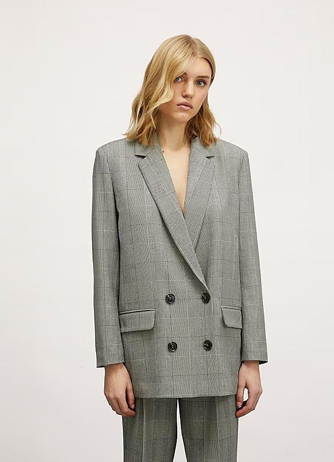 Imagen - Blazer con estampado de príncipe de Gales de Motivi. Foto: El Corte Inglés.