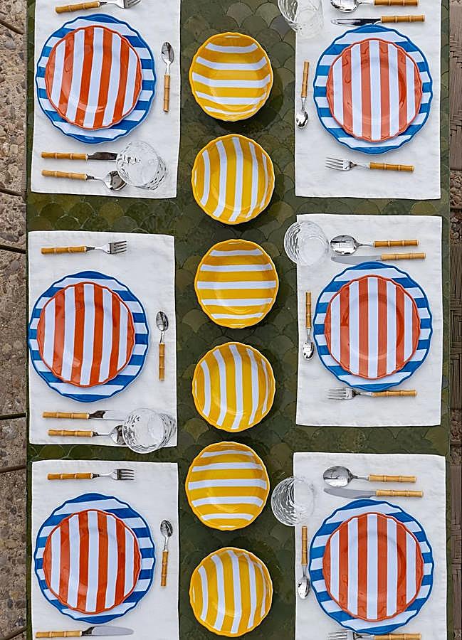 Imagen - Vajilla de melamina de Cristina Oria.