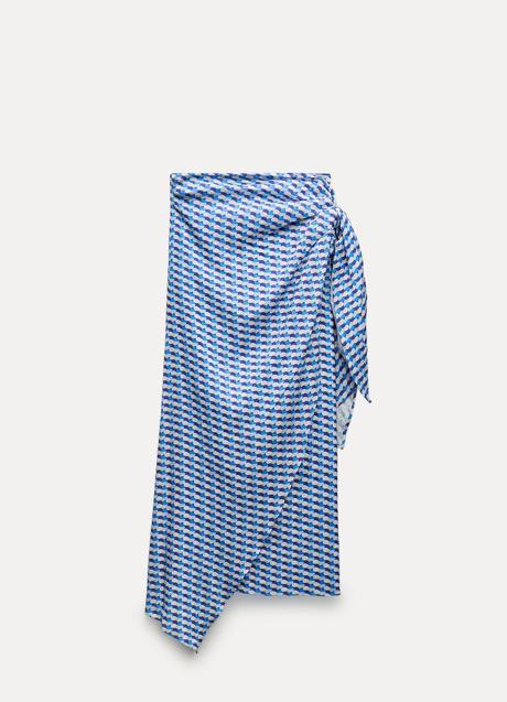 Imagen - Falda cruzada de Zara (39,99 euros)