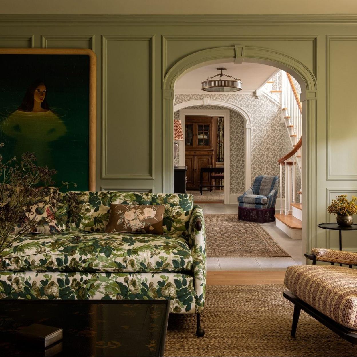 El verde matcha es el color deco clave este 2024