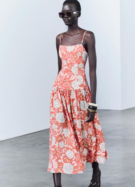 Imagen - Vestido estampado de Zara (39,99 euros)