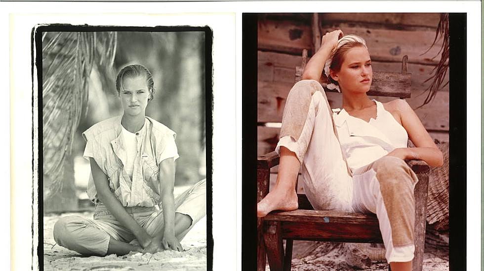 Imágenes de archivo de Guess, con Wayne Maser y Michelle Eabry.