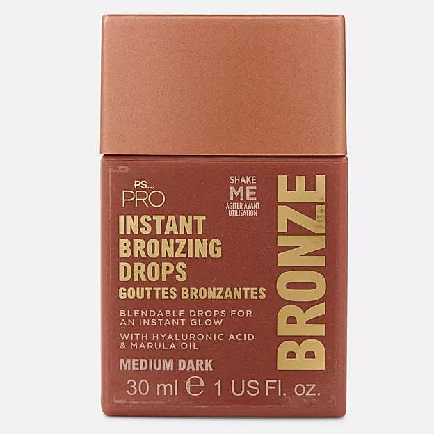Gotas autobronceadoras instantáneas en el tono Medium Dark de Primark (4 euros).