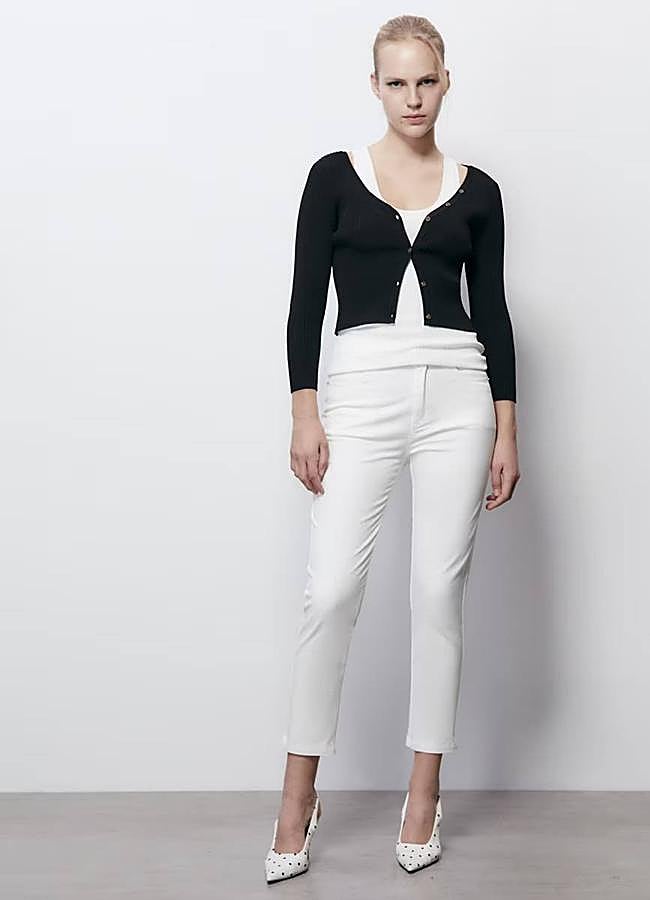 Imagen - Pantalones blancos pitillo