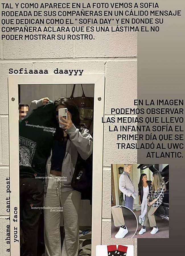 Imagen - La infanta Sofía disfrutando de su cumpleaños en el internado de Gales. / INSTAGRAM @LEONORYSOFIAALTEZASREALES