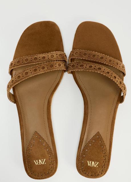 Imagen - Sandalias planas de Zara (25,99 euros)