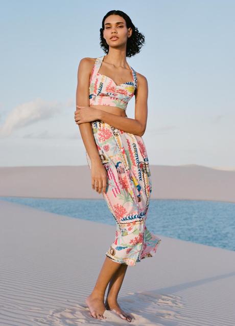 Imagen - Falda estampada de Zara (22,99 euros)