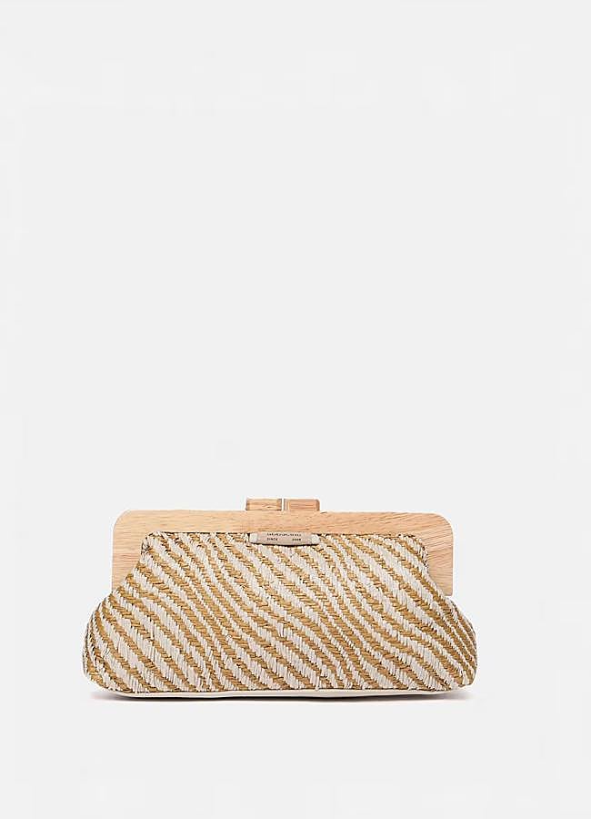 Imagen - Bolso de mano de dos colores de Albaccino.