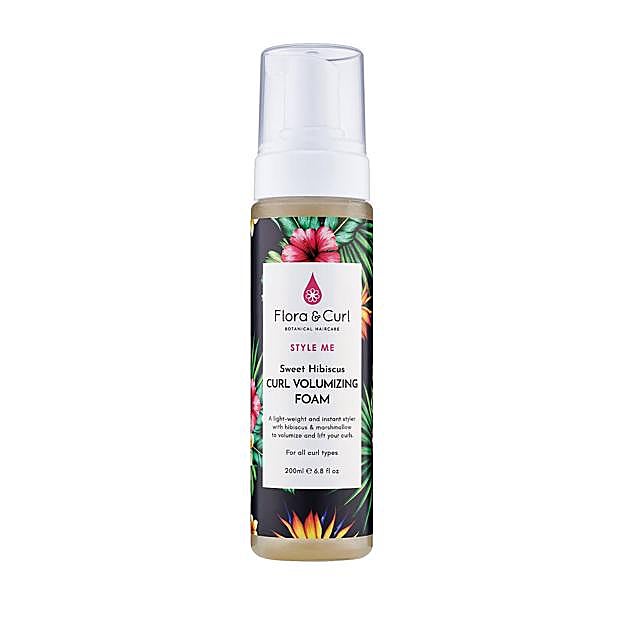 Sweet Hibiscus Curl Volumizing Foam de Flora & Curl