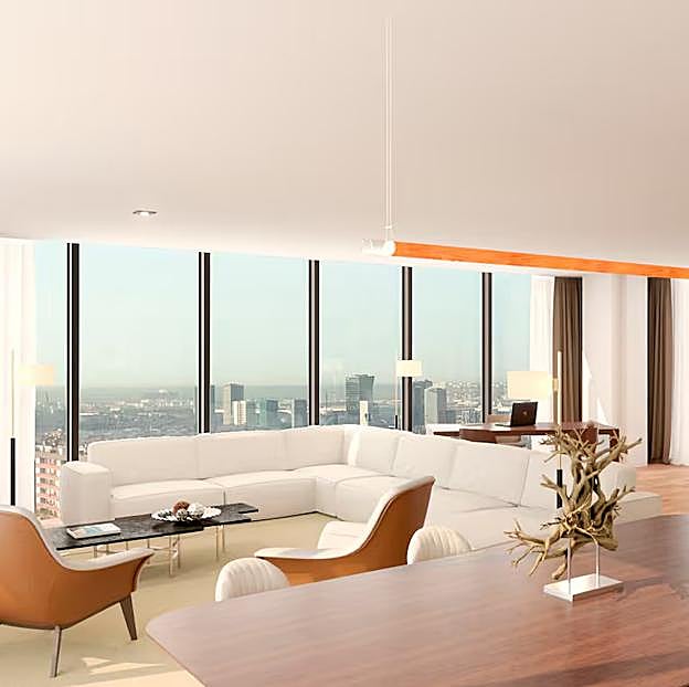 La impresionante suite de tres plantas del Hotel Torre Melina Gran Melia.