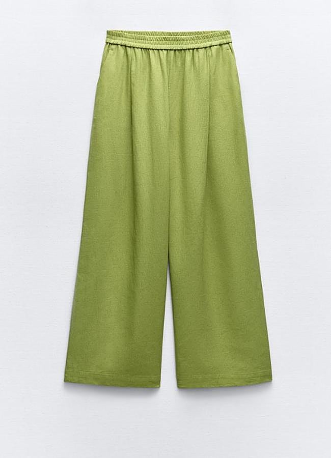 Imagen - Pantaones de lino para verano (ZARA)