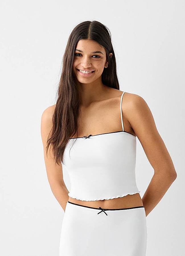 Imagen - Camiseta de tirantes con lazo