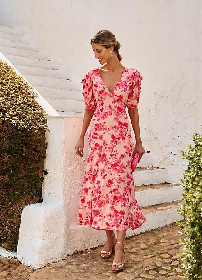 Imagen - Vestido de flores de manga corta de Polin et Moi, 89,95 euros.