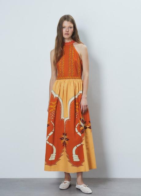 Imagen - Vestido naranja de Sfera (49,99 euros)
