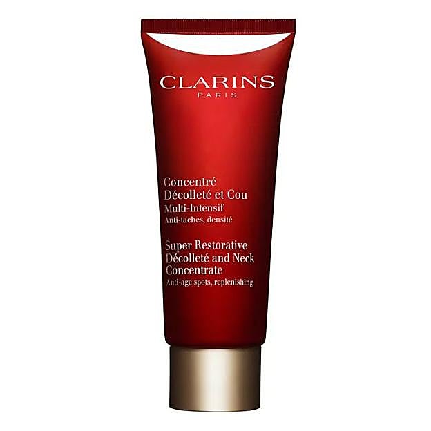 Crema para cuello y escote de Clarins.