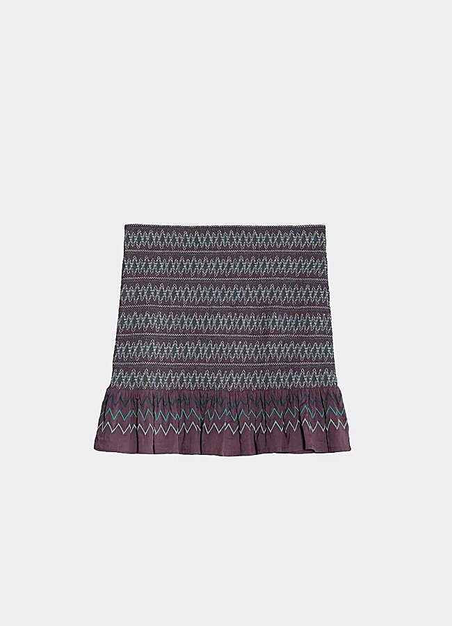 Imagen - Falda estampada de Noon con volante abajo.