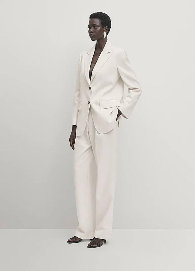 Imagen - Pantalones de lino blancos