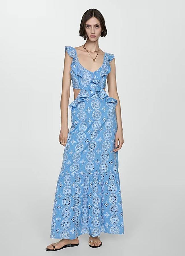 Imagen - Vestido de volantes con bordados