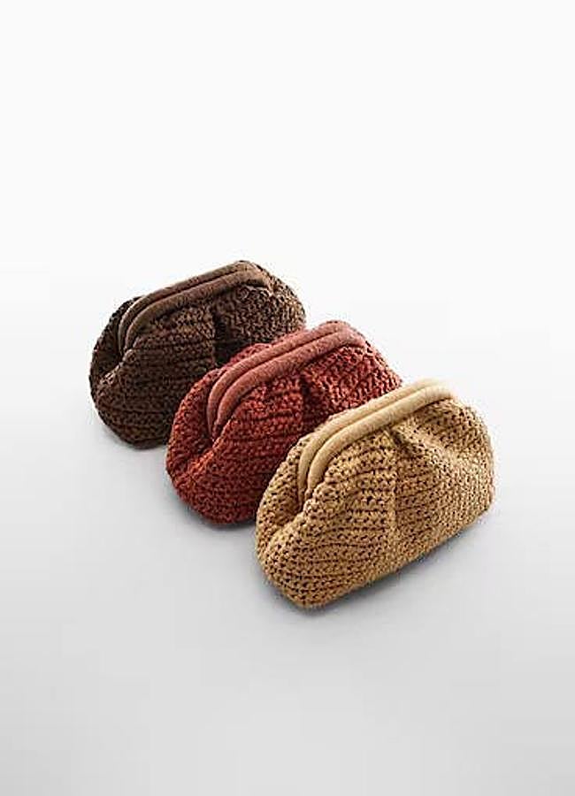 Imagen - Clutch de rafia en tres colores