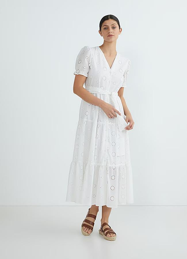 Imagen - Vestido bordado suizo de Hipercor.