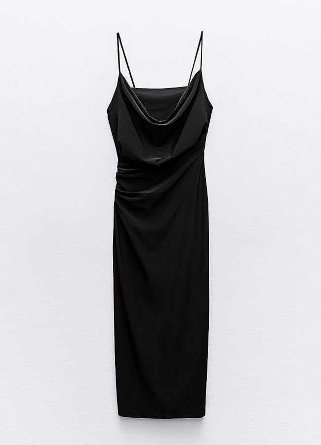 Imagen - Vestido crepe fluido tirantes (19,95€)