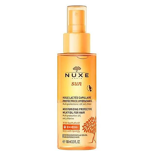 Sun Aceite-Leche Capilar de Nuxe. Precio: 16,40 euros