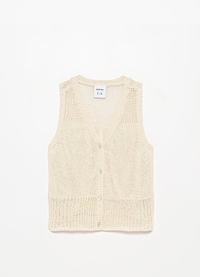 Imagen - Top de punto con botones de Lefties.