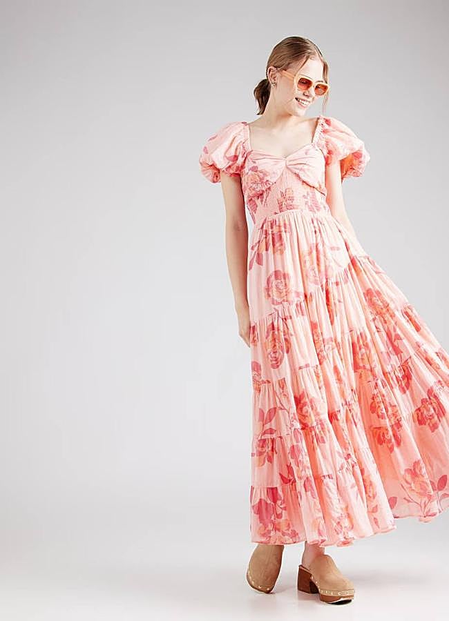 Imagen - Vestido romántico de gasa con floral print