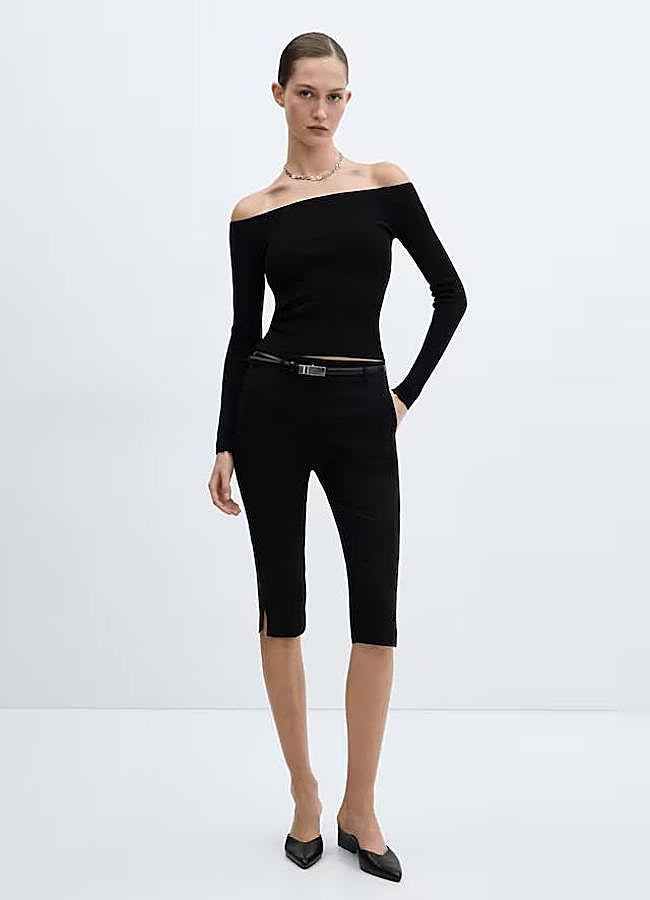 Imagen - Pantalón capri color negro