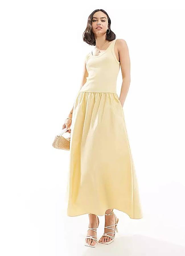 Imagen - Vestido amarillo con vuelo