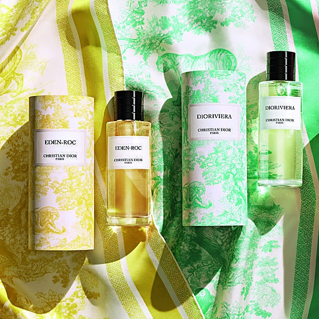 Colección de los dos perfumes de edición limitada de Dior de La Collection Privée.