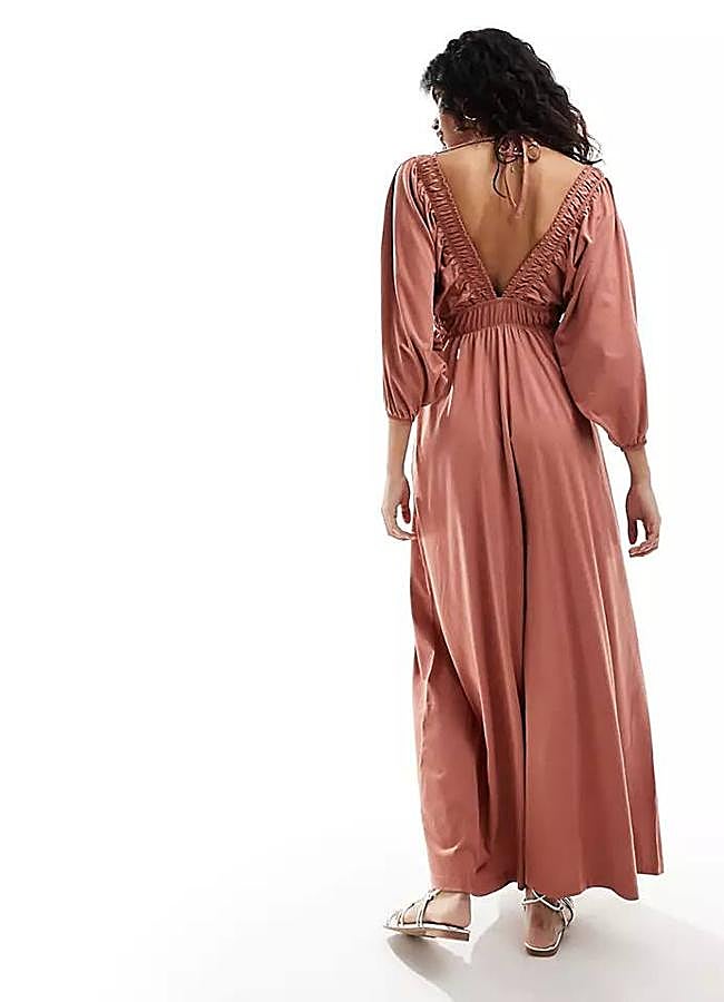 Imagen - Vestido largo veraniego con espalda al descubierto