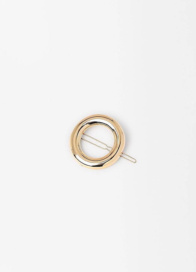 Imagen - Clip para el pelo estilo lujo silencioso dorado