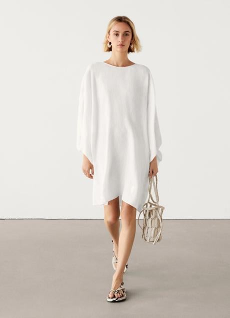 Imagen - Vestido blanco de Massimo Dutti (89,99 euros)