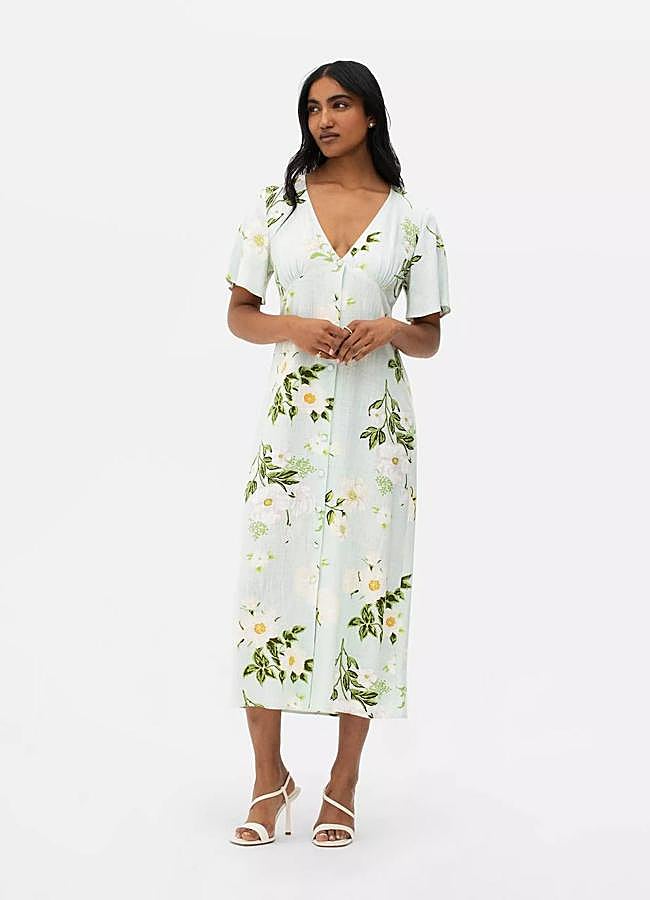 Imagen - Vestido midi con estampado floral