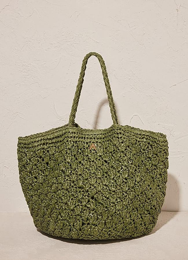 Imagen - Capazo en color verde de Women'secret.