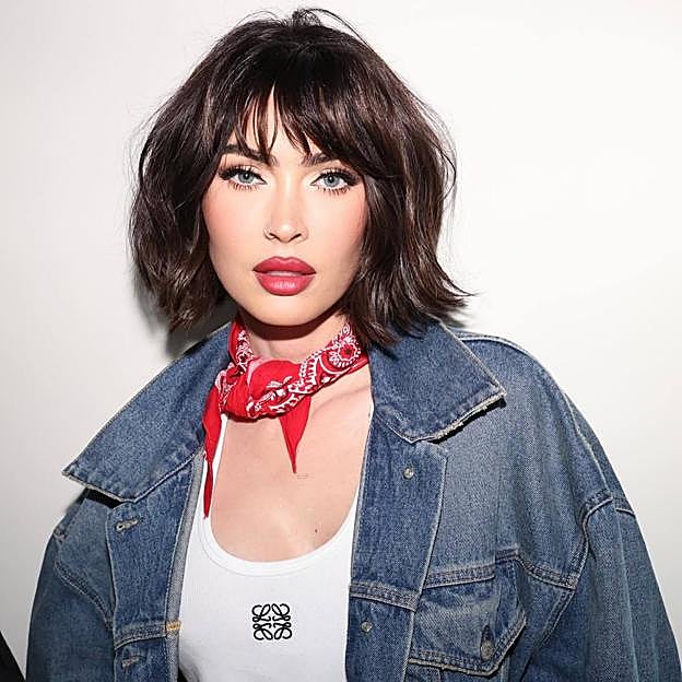 Megan Fox con corte de pelo cowgirl corto