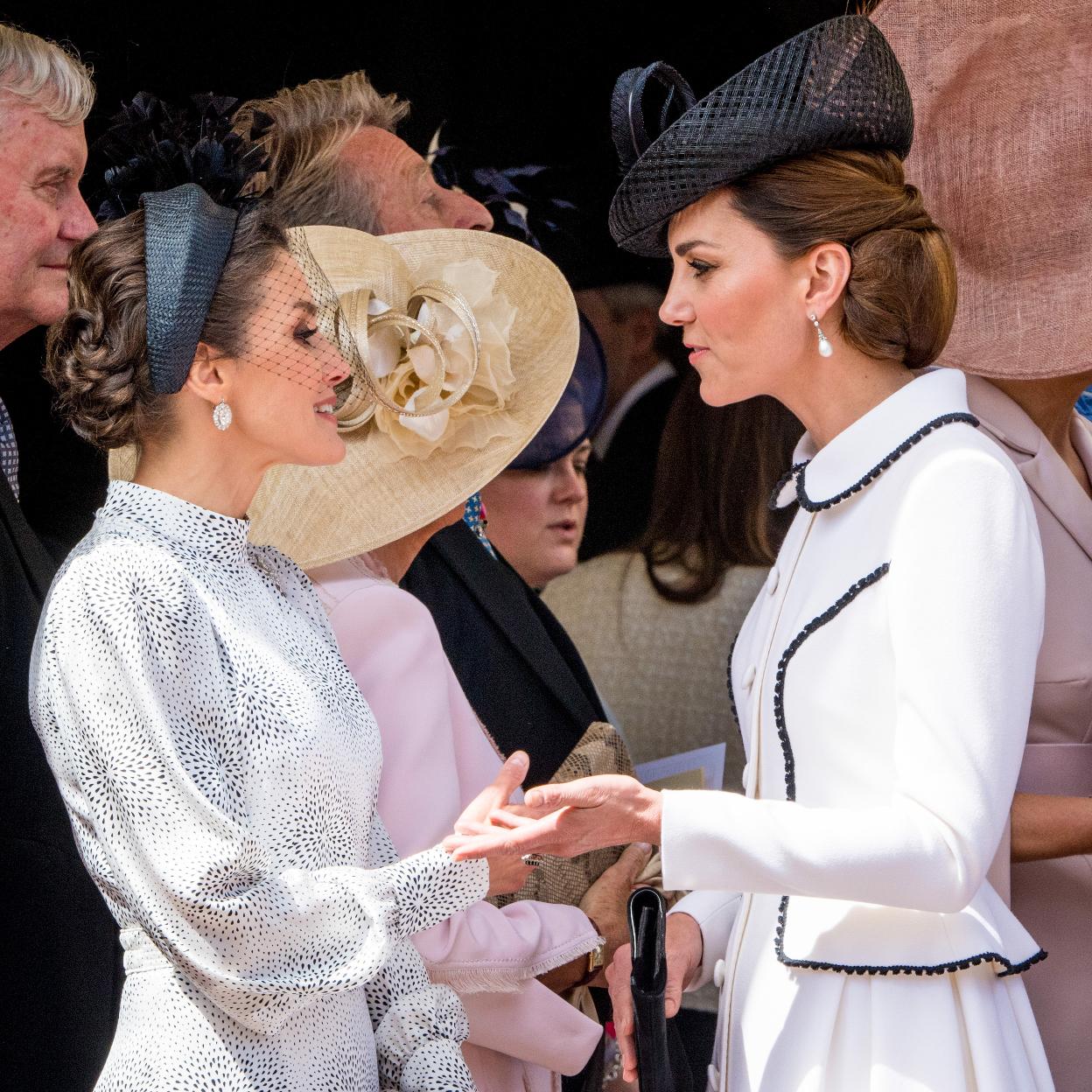Letizia y Kate Middleton
